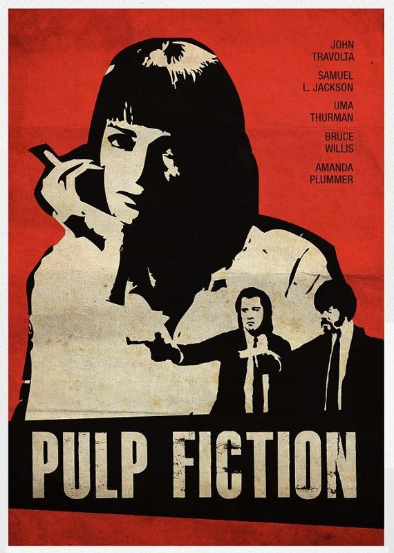 Rachel - Pulp Fiction Vintage Movie Poster – SAVEE