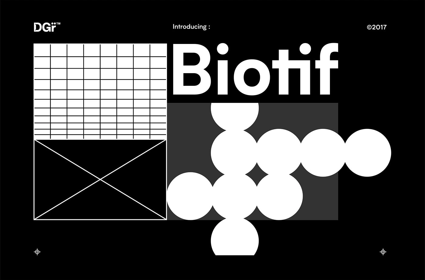 Biotif Typeface