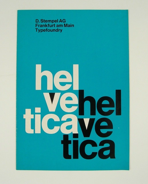 Helvetica Specimen Booklet