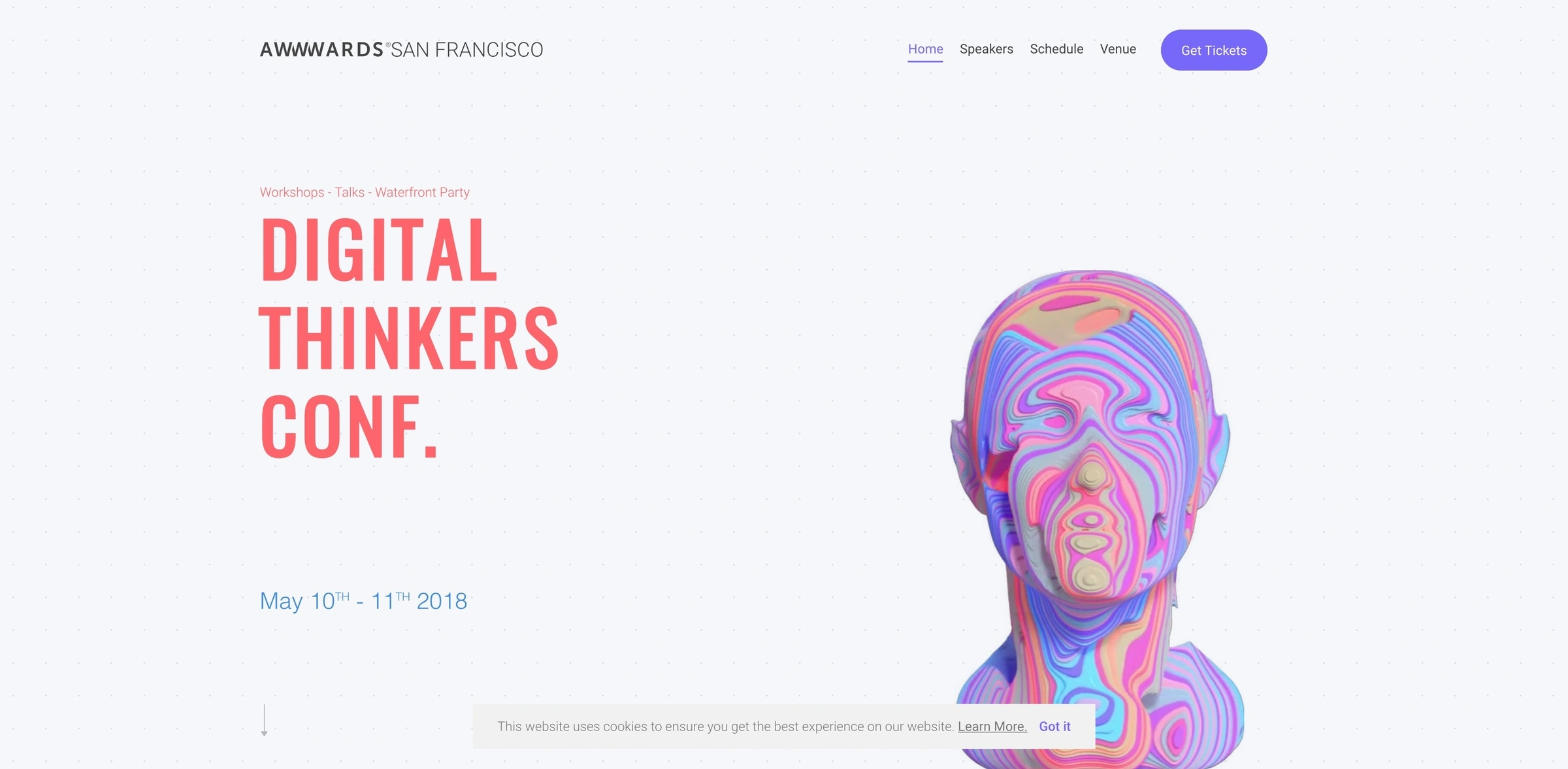 Awwwards Conference - An Event for UX / UI Designers and Web Developers.