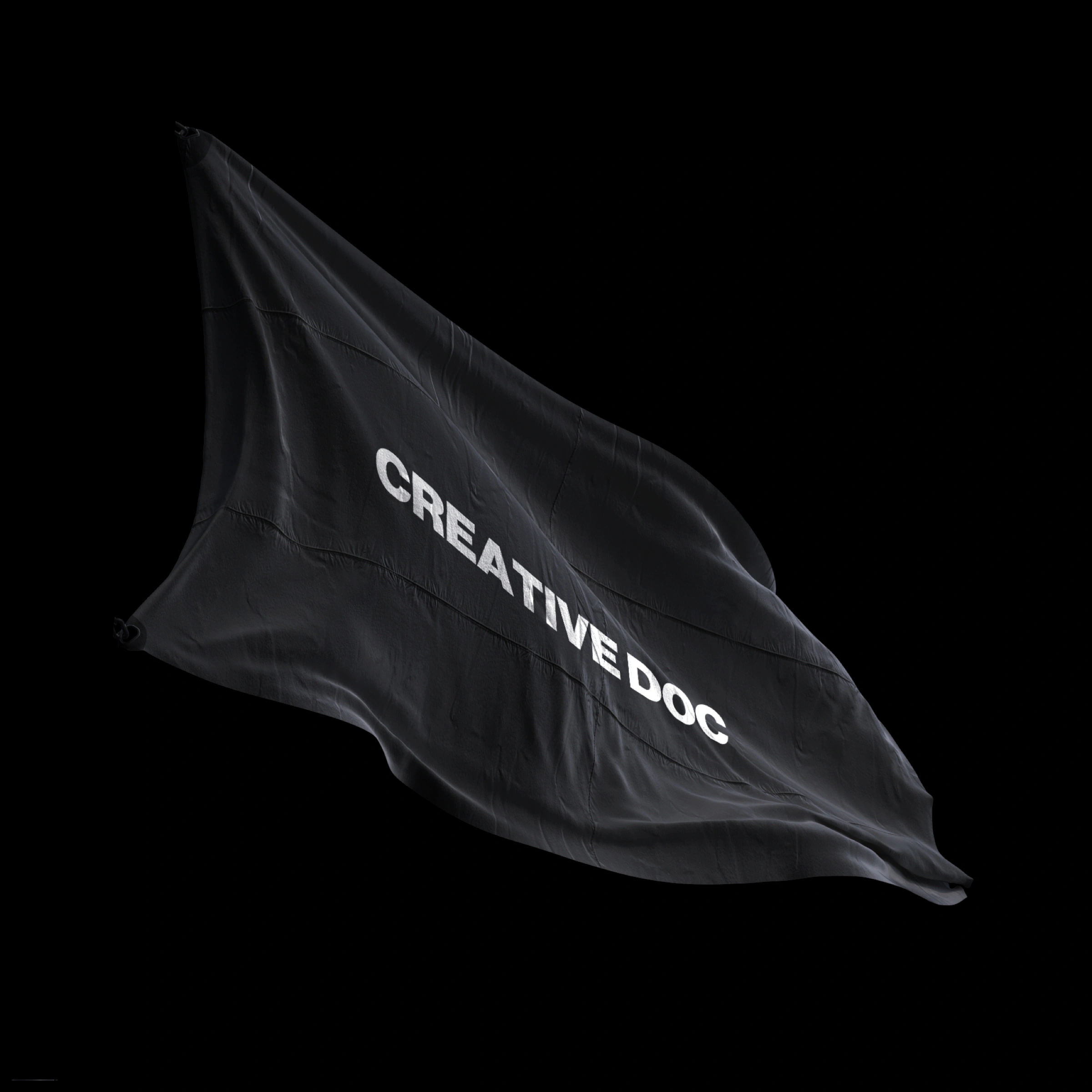 Creative Doc Flag Black