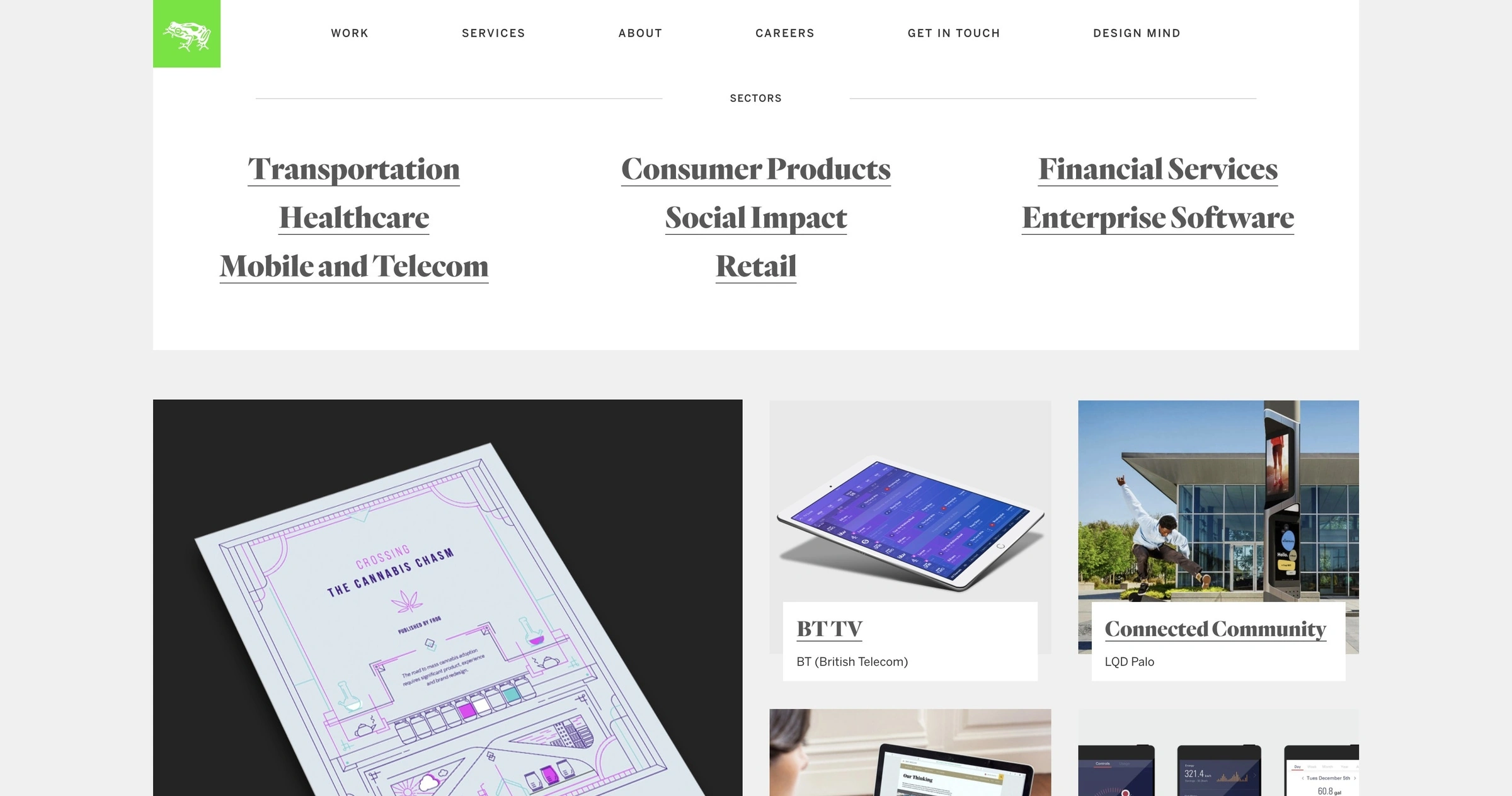 Featured Design, Innovation, & Strategy Work | frog