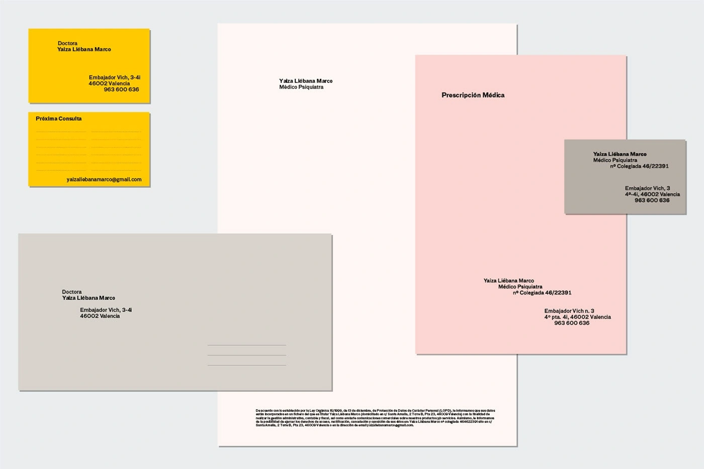 Minimalist Brand Identity Created from Golden Ratio