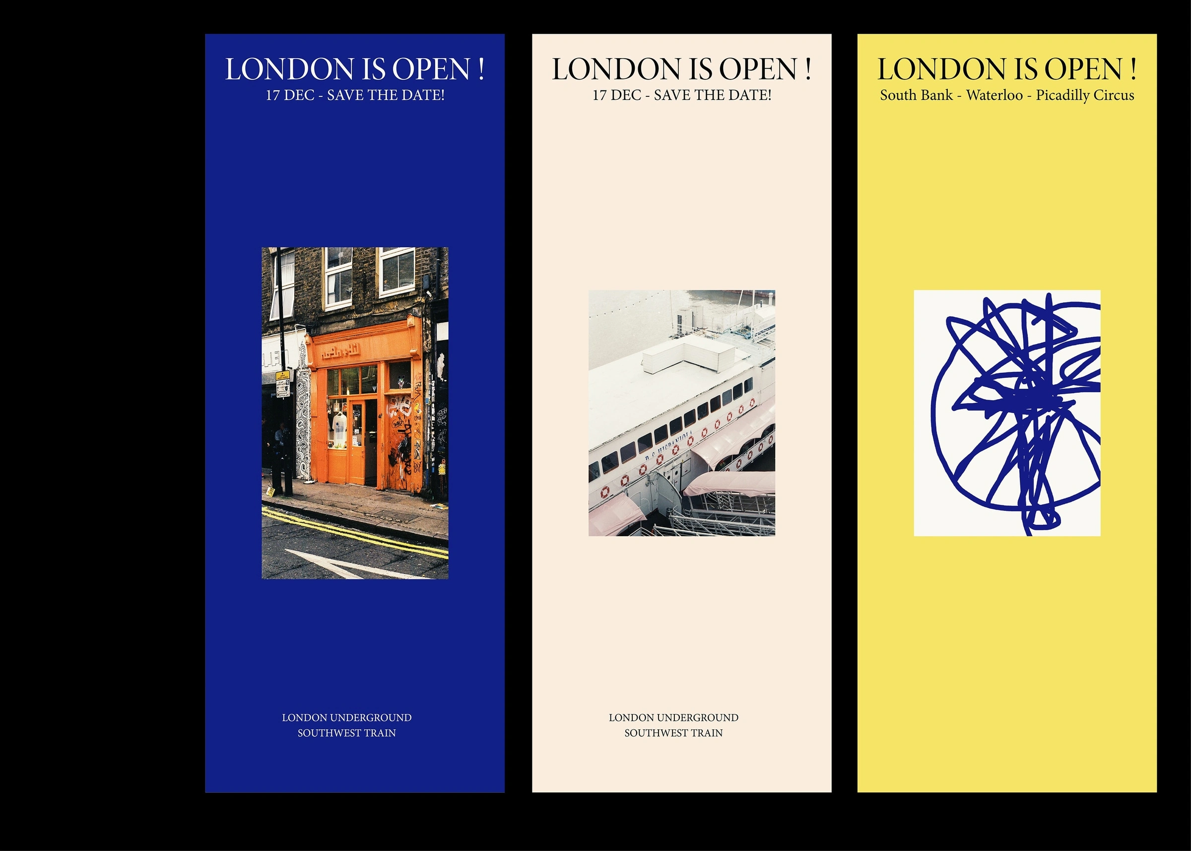 London is open! on Behance