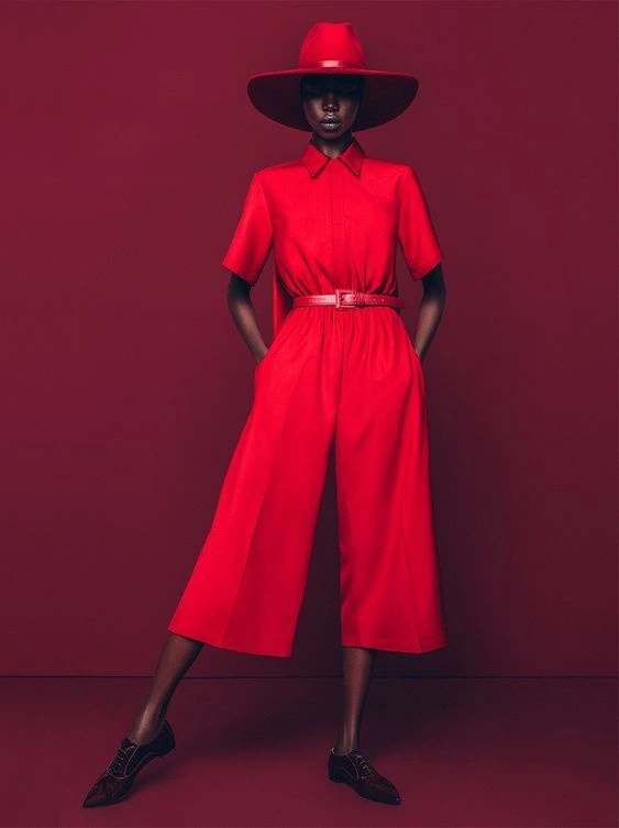 exquisite-blackness: “ “Red Hot: Nykhor Paul for Marie Claire South Africa ” ”