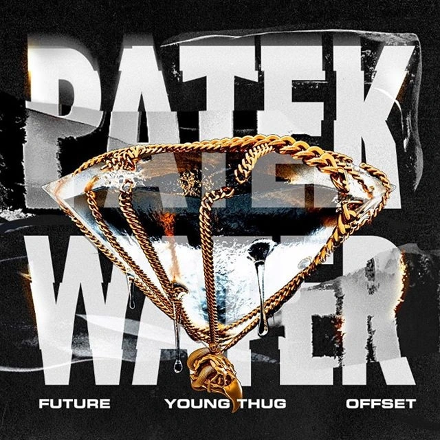 PATEK WATER 🐍🦅 #future #futurehendrix #youngthug #ilovedust #cubanlink #c4d #typography #superslimey #type #offset #🦅 #🐍