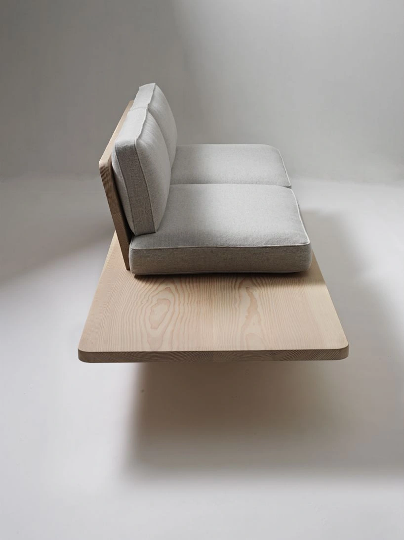 knudsen berg hindenes: plank sofa