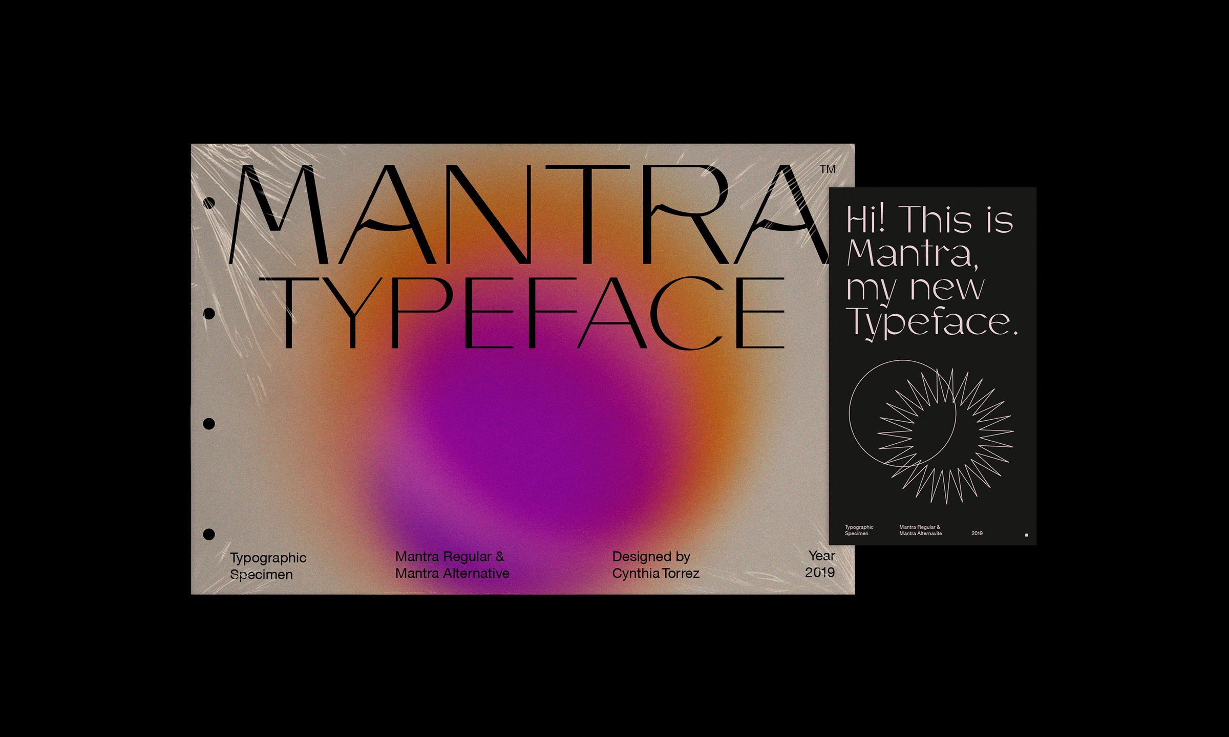 Mantra Typeface | Type & Editorial Specimen on Behance