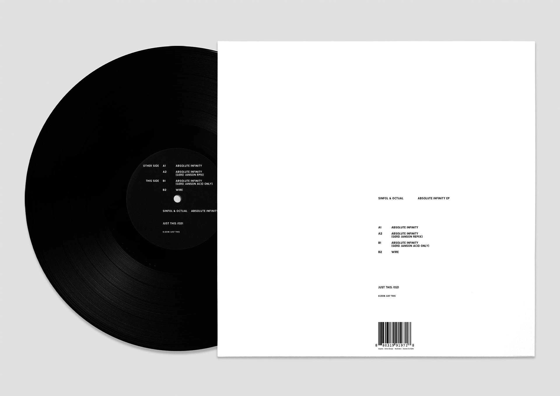 Just This /021 - Sinfol & Octual - Absolute Infinity EP on Behance