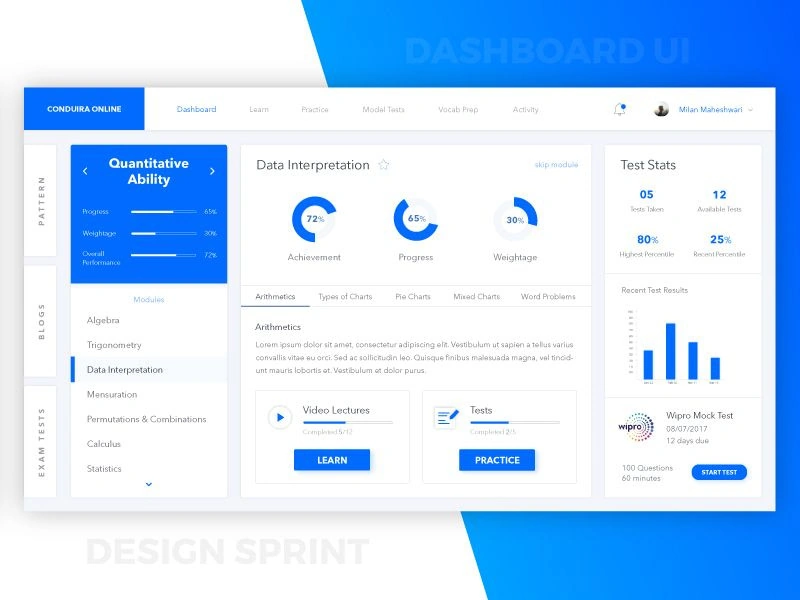 Dashboard UI