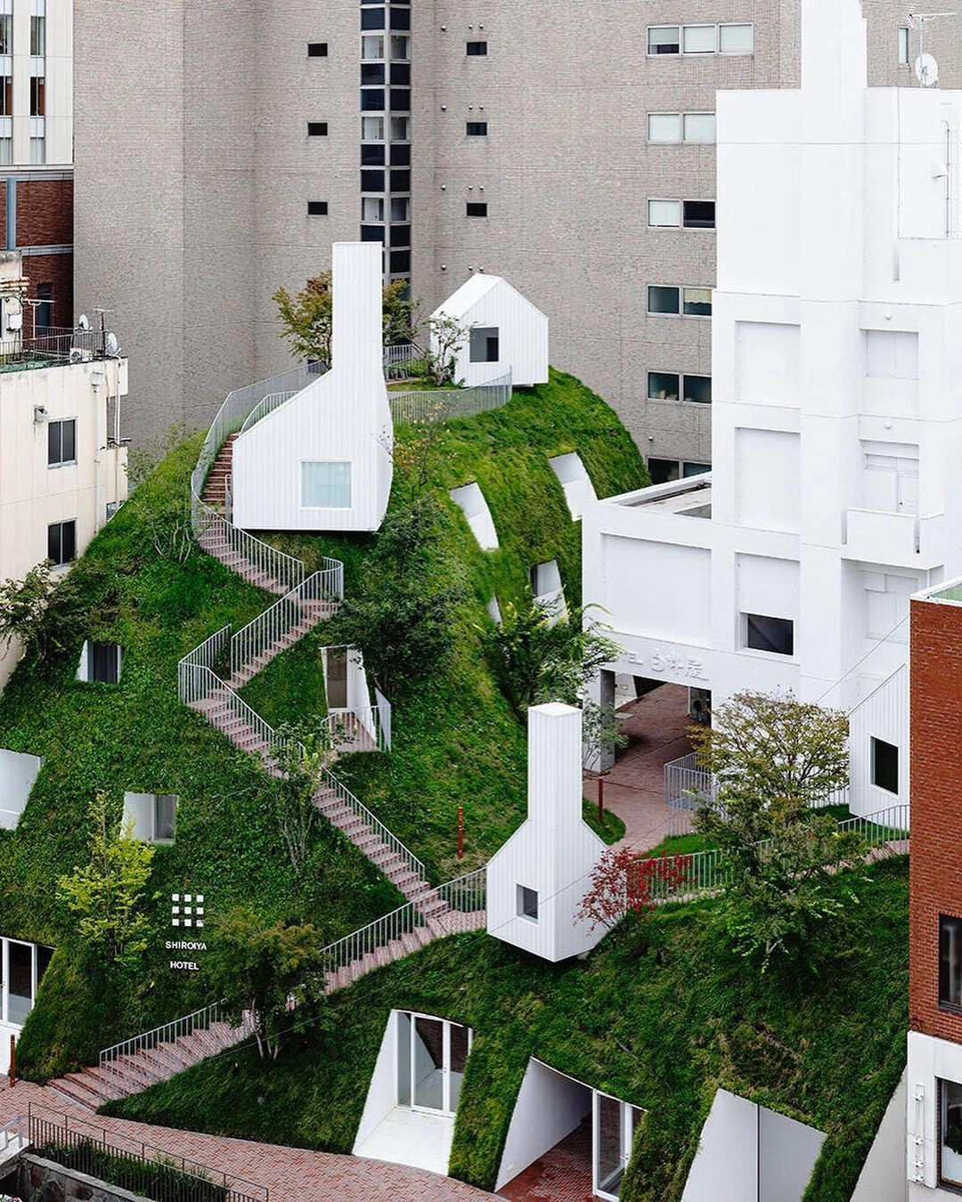 Thisispaper on Instagram: “Shiroiya Hotel by @sou_fujimoto at thisispaper.com Photo: Shinya Kigure #japanguide #japanesehote... — Are.na