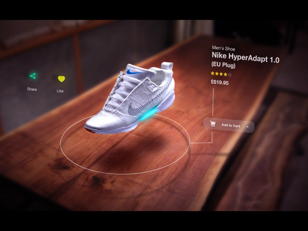 Nike AR App Design - najil