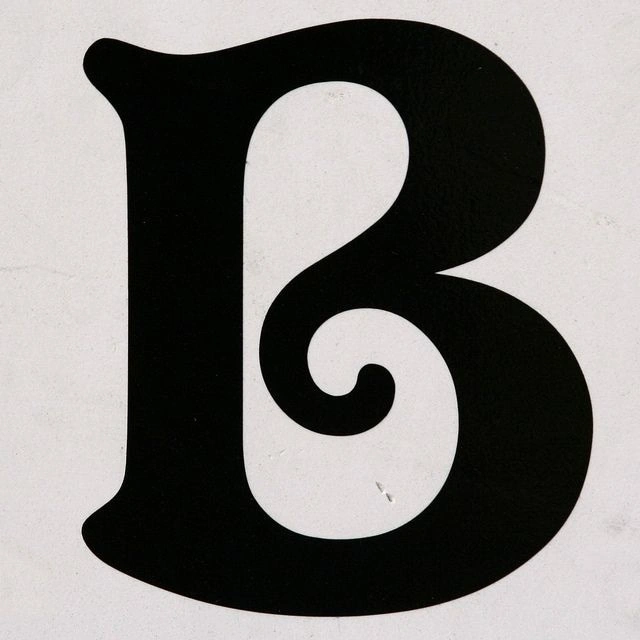 letter B