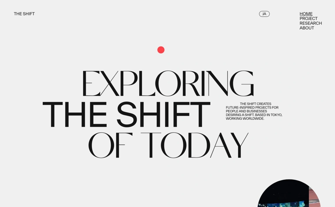 The Shift — Siteinspire