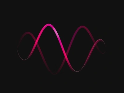 3D Sine Ripple vector loop shine sinus ripple gradient javascript loader svg