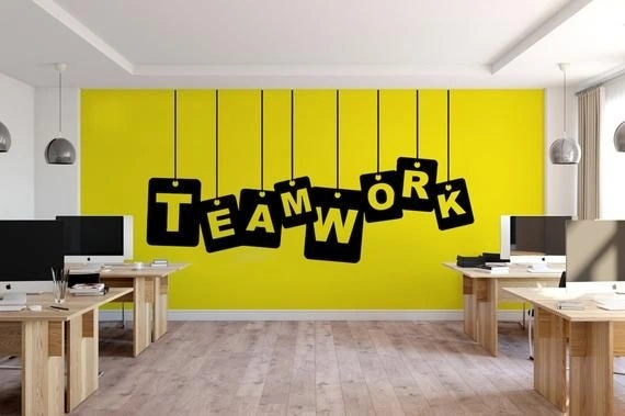 Office Decor Office Supplies The office stickers Office Wall Art Gifts Home Office Quote Teamwork Le