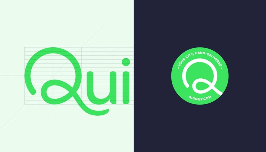 Quiqup identity design