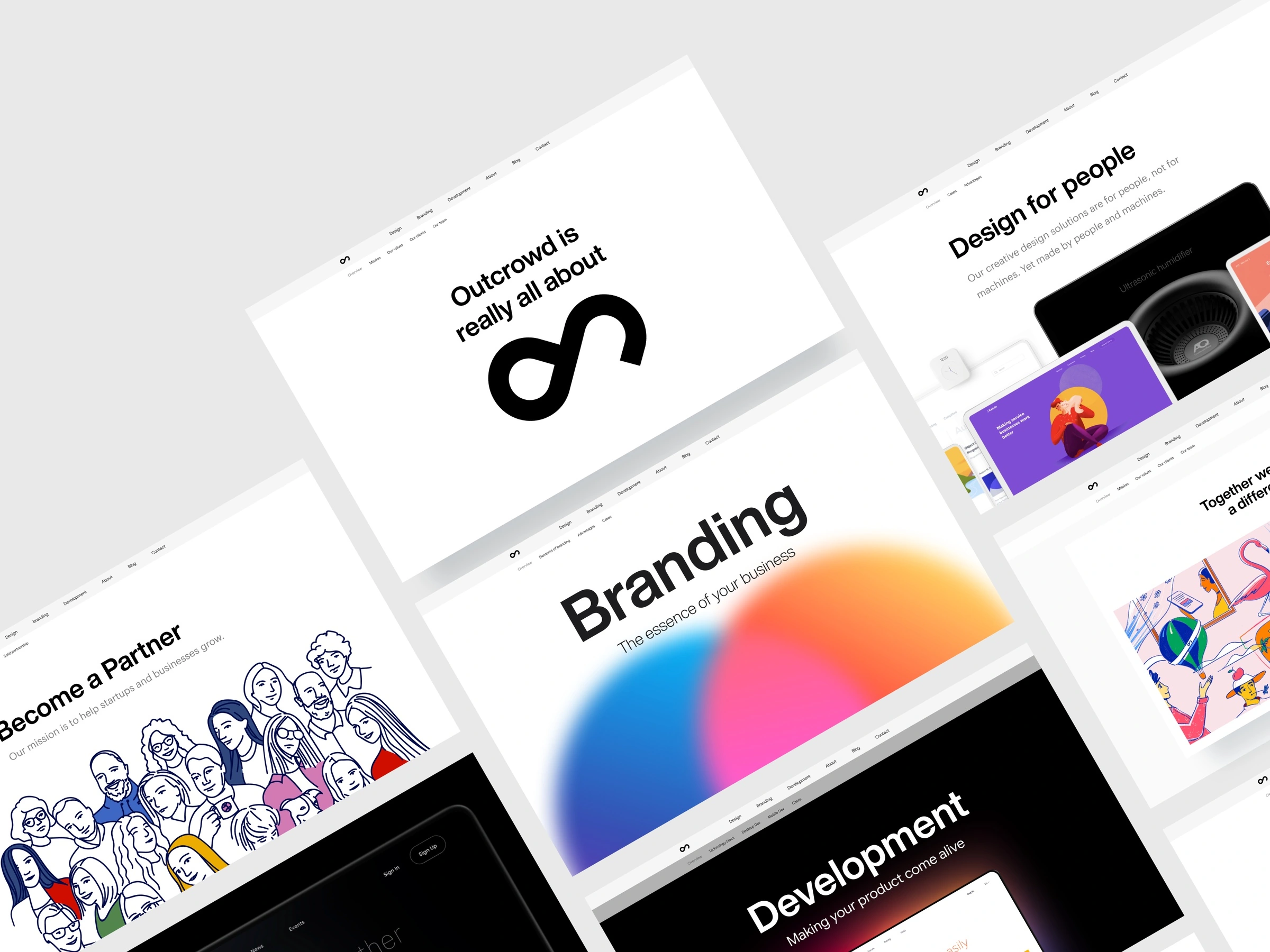 Outcrowd - Launch New Website by Outcrowd on Dribbble