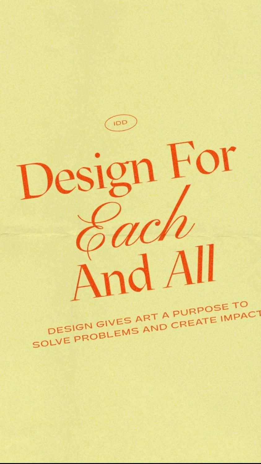 Design Gives Art a Purpose to Solve Problems and Create Impact