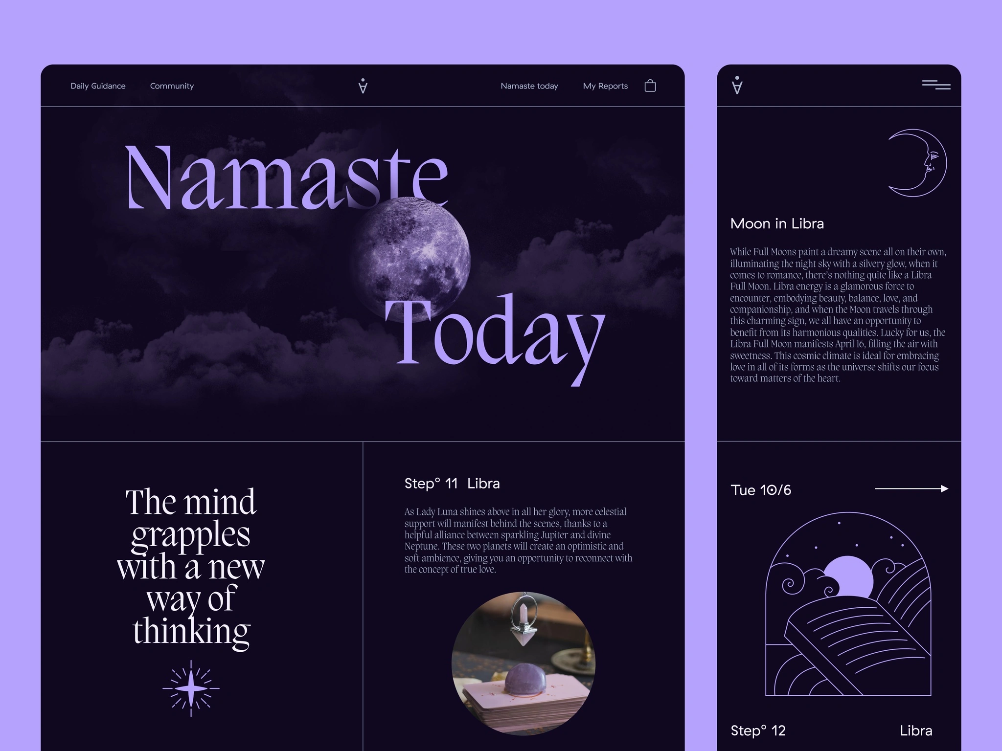 Astrology Website Design