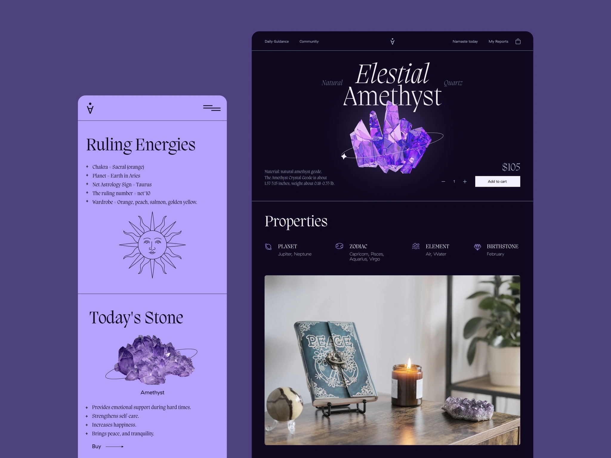 Astrology Website Design