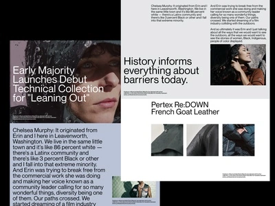 Layout Archive clean design layout minimal typography website whitespace