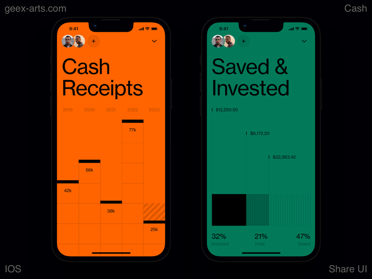 Cash by Geex Arts on Dribbble