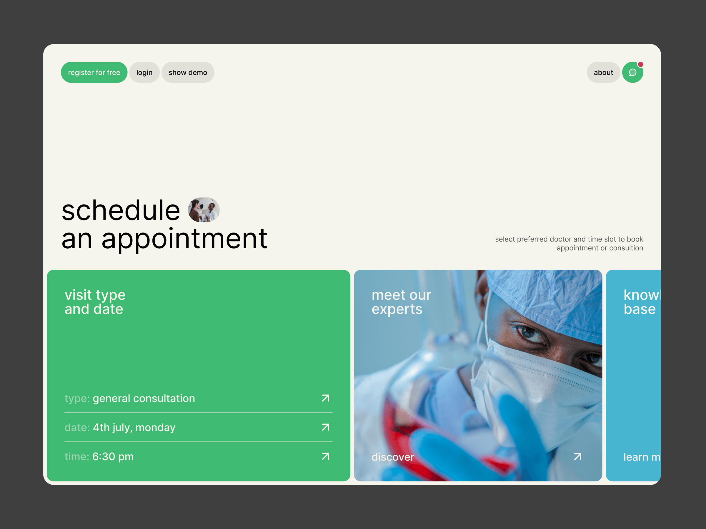 Medical Platform by Filip Legierski for Riotters on Dribbble