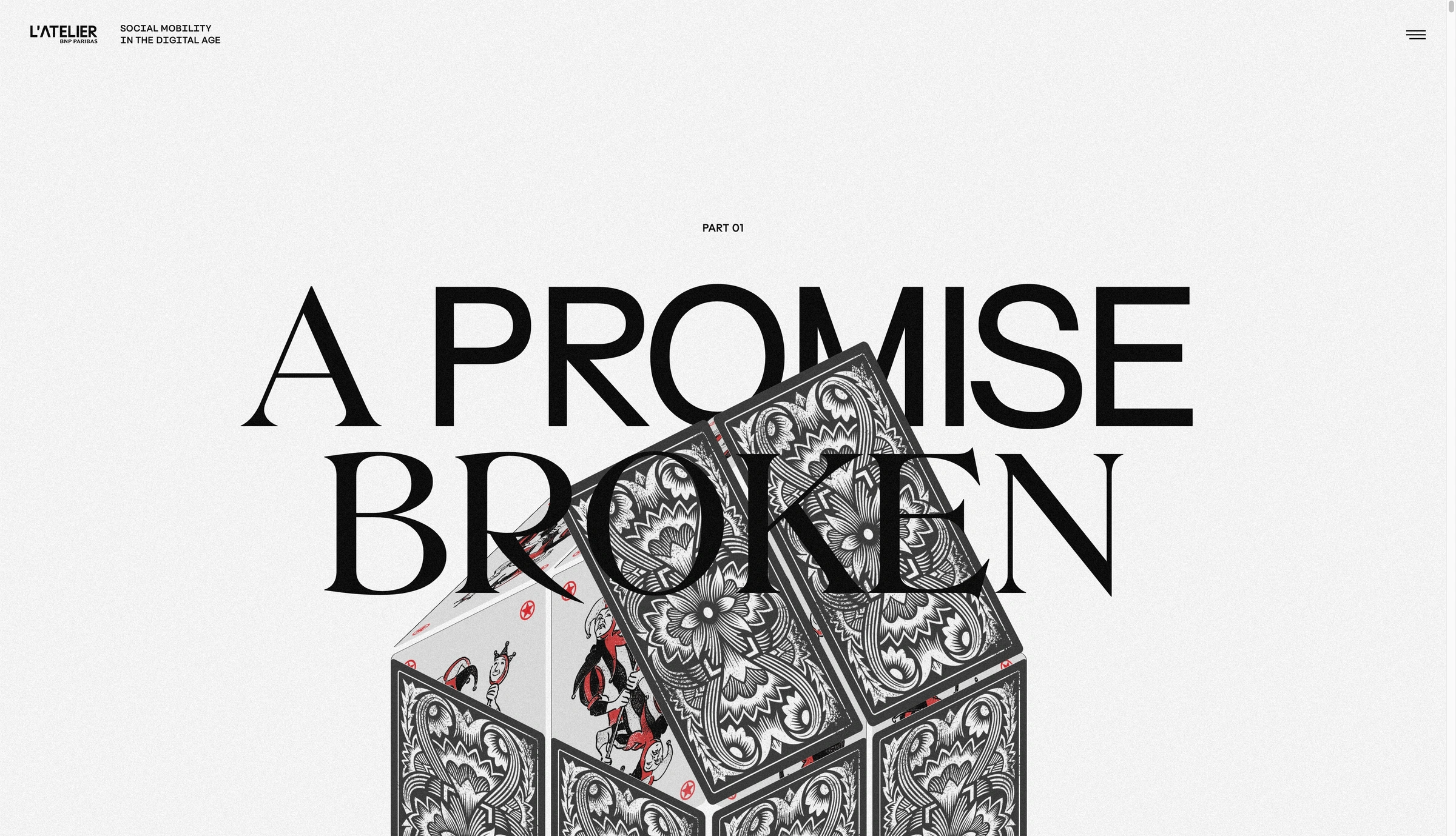 A Promise Broken | Social Mobility in the Digital Age | L'Atelier