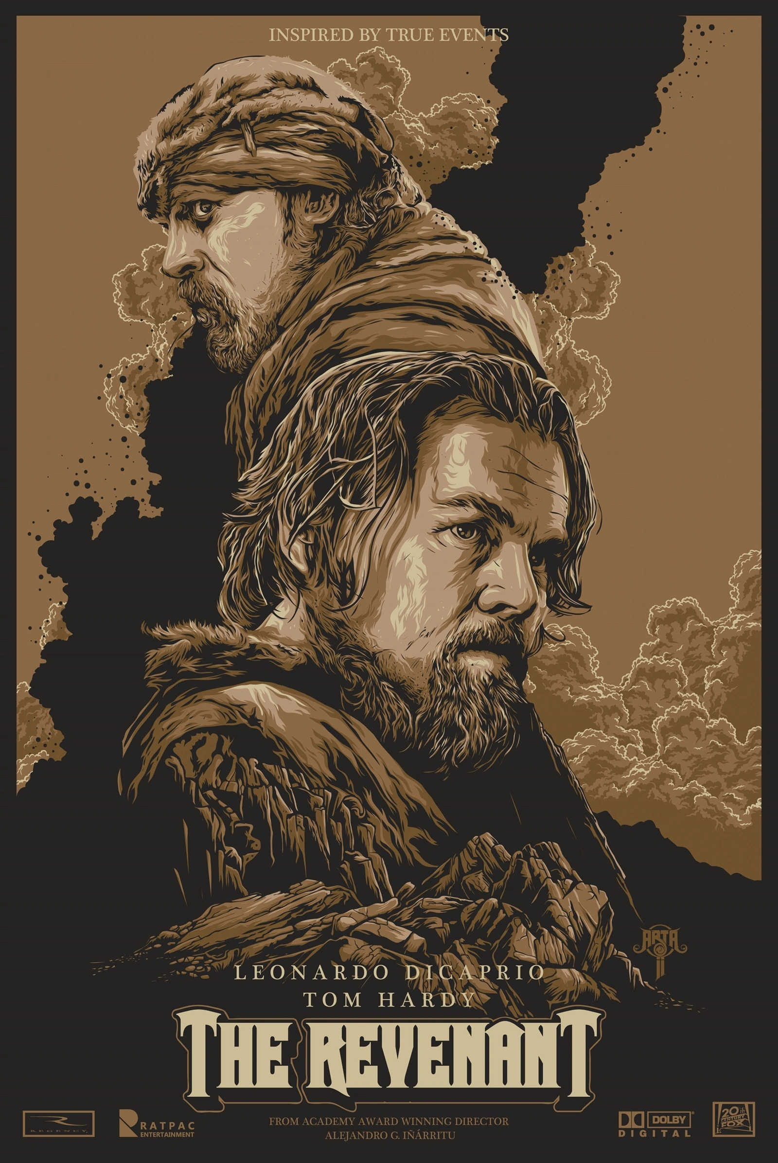 The Revenant unofficial (fanart) Movie Poster on Behance