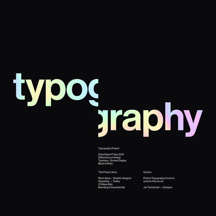 Typography Posters