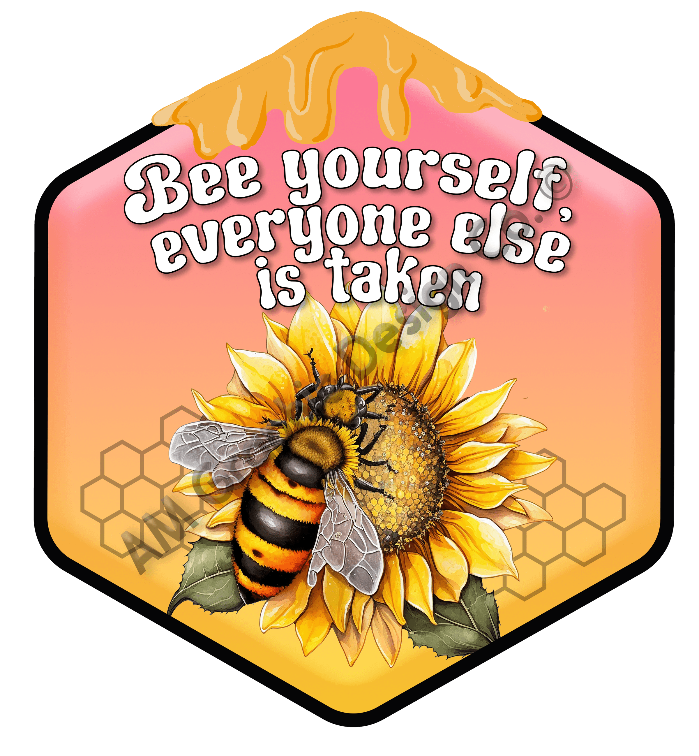 Bee Yourself Sticker