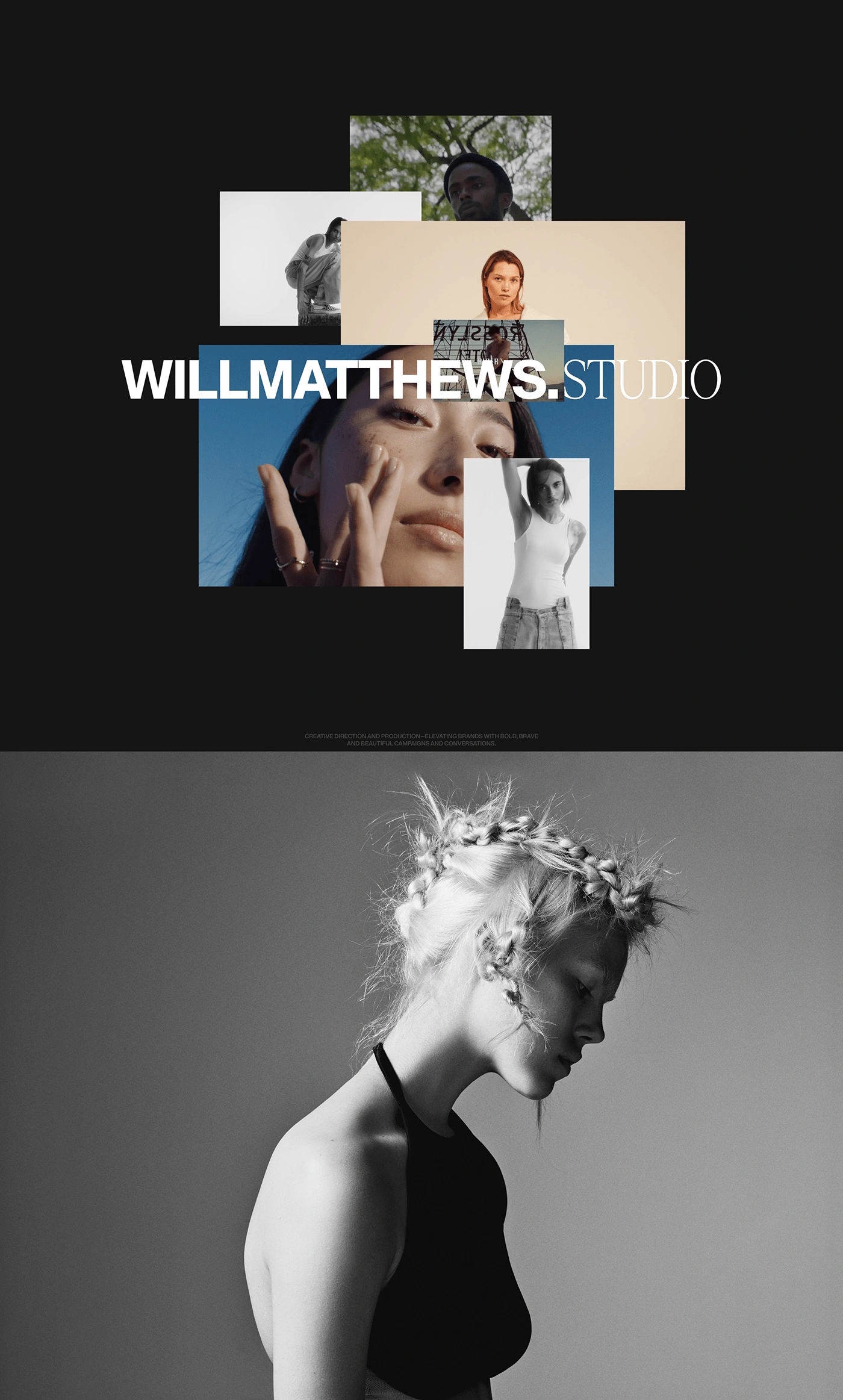 brand identity portfolio typography   Website