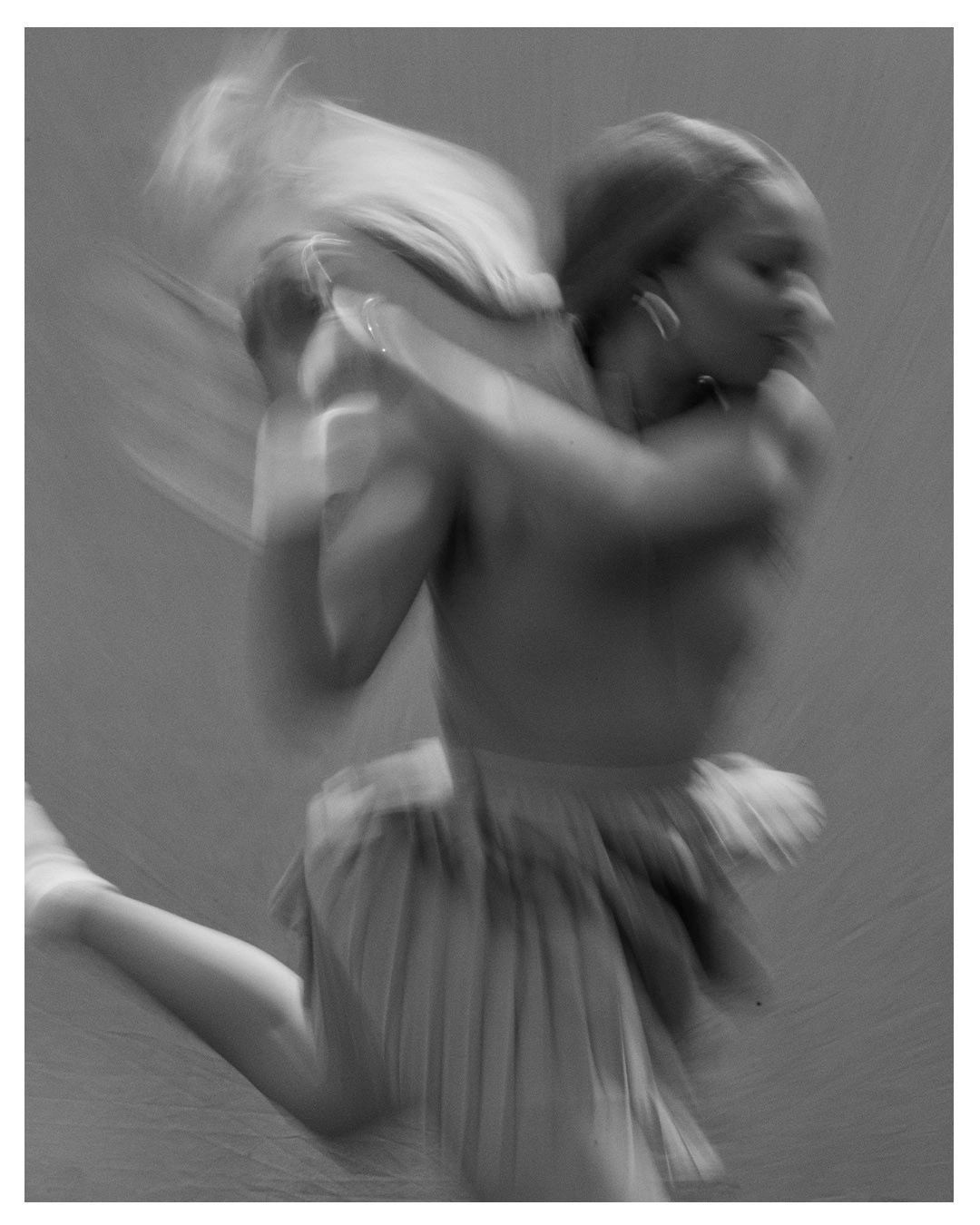 Photo shared by Eric Ryan Anderson on July 10, 2023 tagging @ayan.broomfield. May be a black-and-white image of 1 person, dancing and sarong.