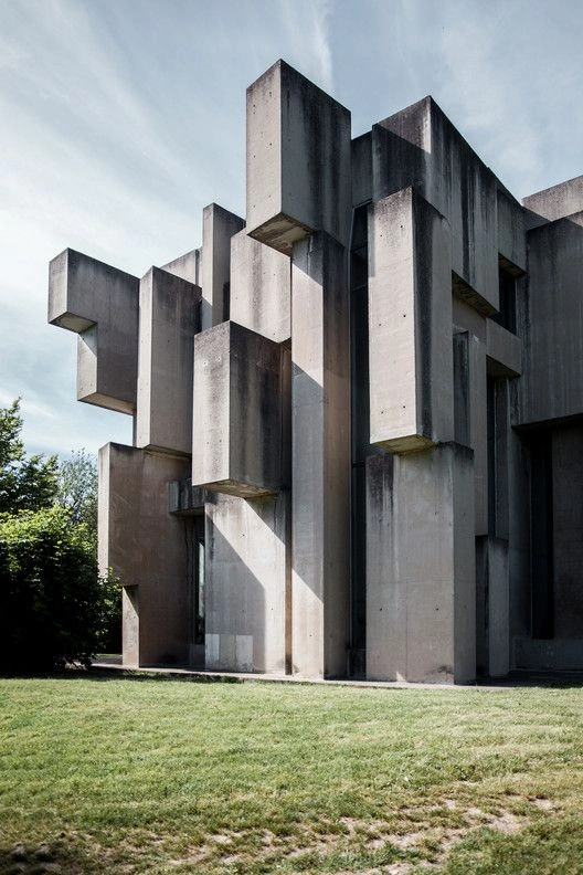 Gallery of The Bizarre Brutalist Church that Is More Art than Architecture - 16