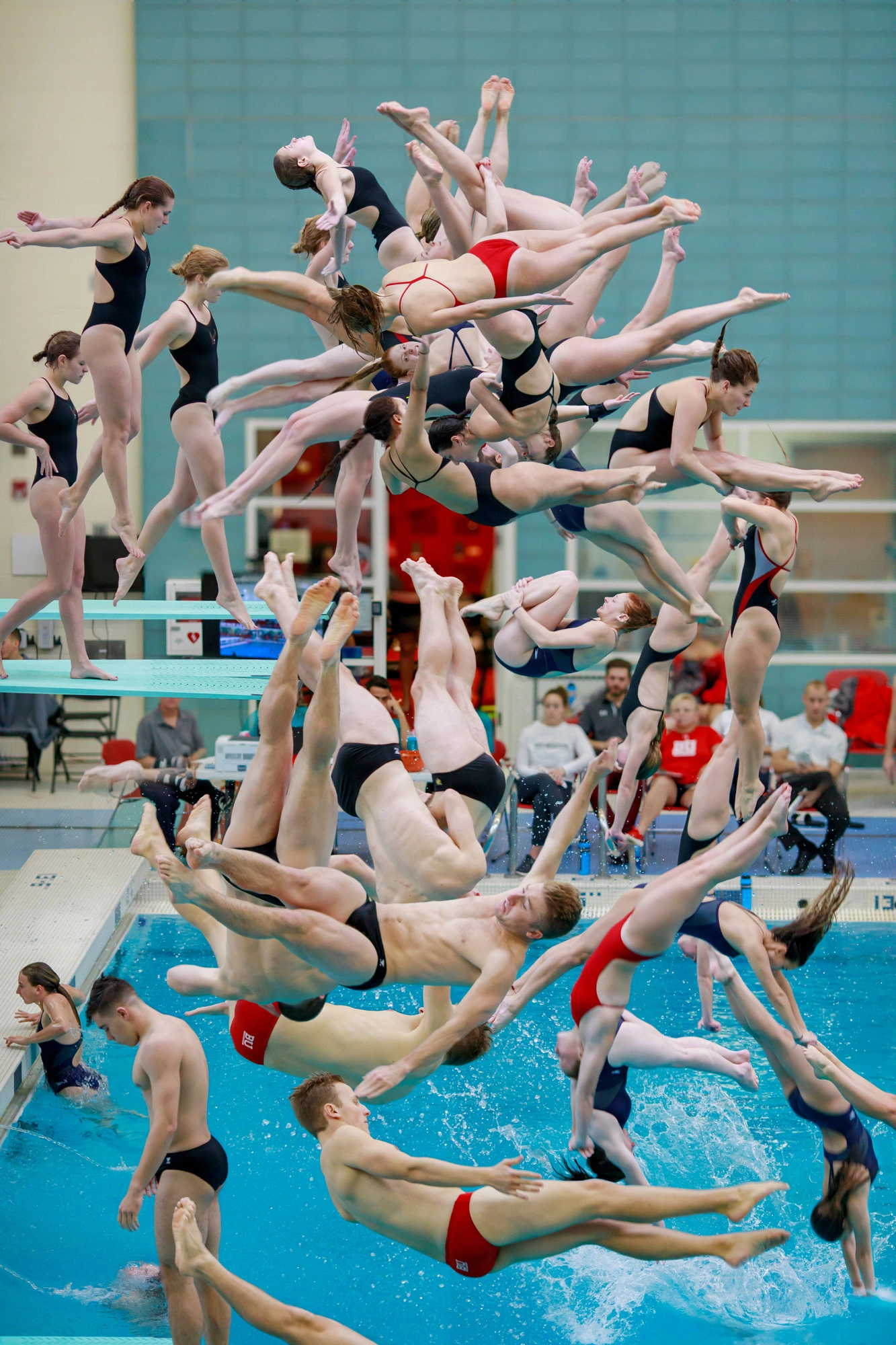 Tennis Balls and Swim Caps Crowd the Frame in New Time-Lapse Compositions by Pelle Cass — Colossal