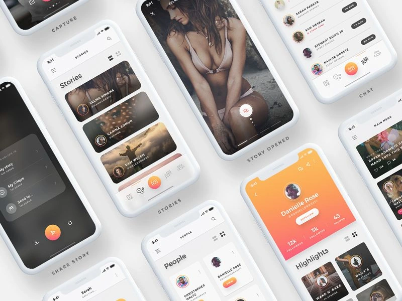 Arnelle UI Kit - Screens I