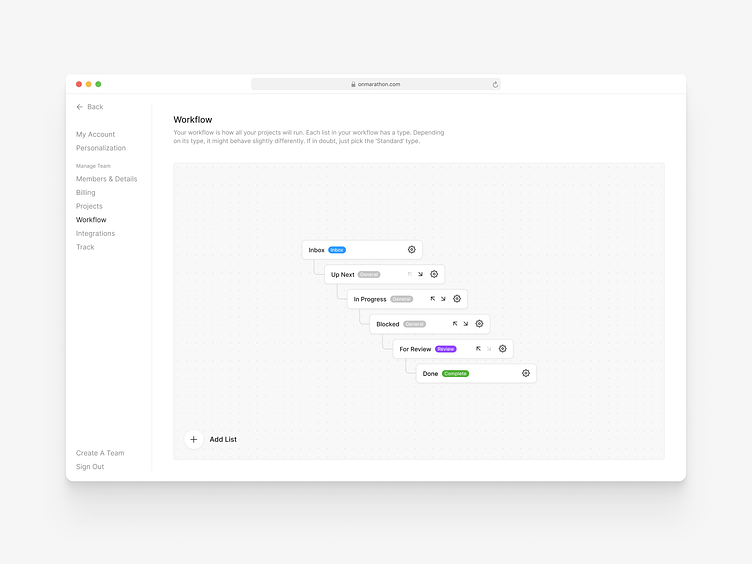 Workflow Builder by Jeremy Blaze for Never Before Seen on Dribbble