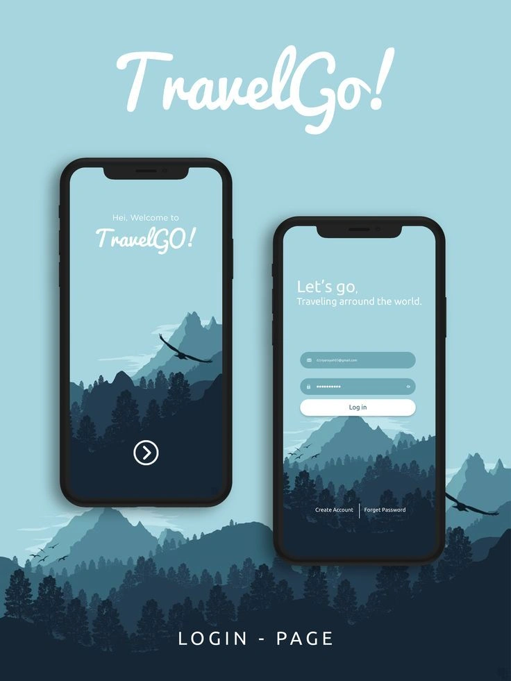 TravelGo! Mobile App Splash Screen