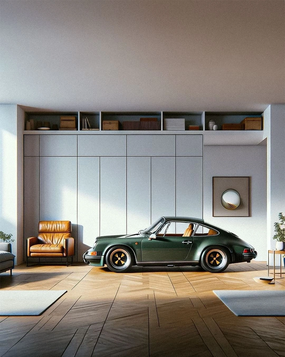 @georgecolbeanu This is what happens when car guys decorate their house. Have not yet had the chance to capture an image like this… | Instagram