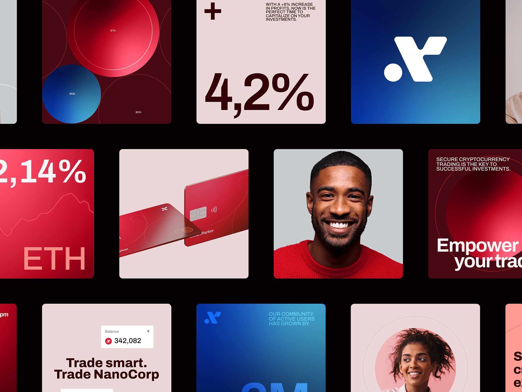 Nanocorp Exchange App Case Study by Halo Projects for HALO LAB on Dribbble