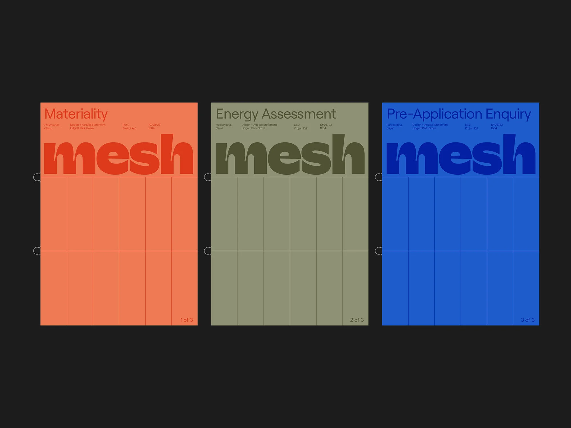 Rejecting all seriousness, GIRL’s rebrand for Mesh Architects redefines playfulness in architecture