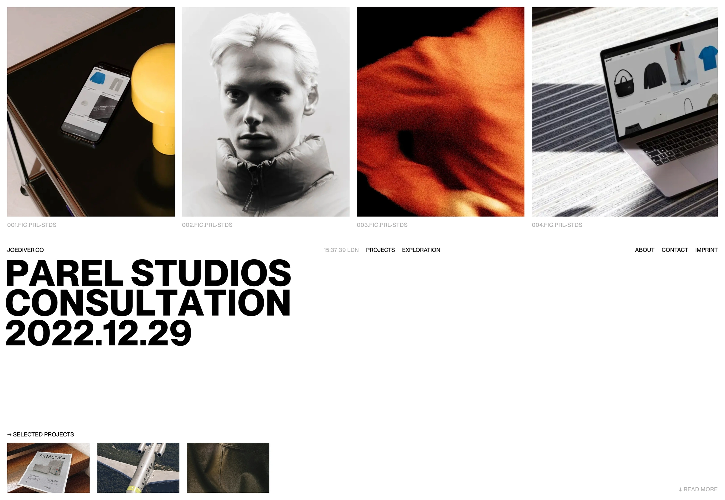 Parel Studios - Brand and Web Consultation | JOEDIVER.CO