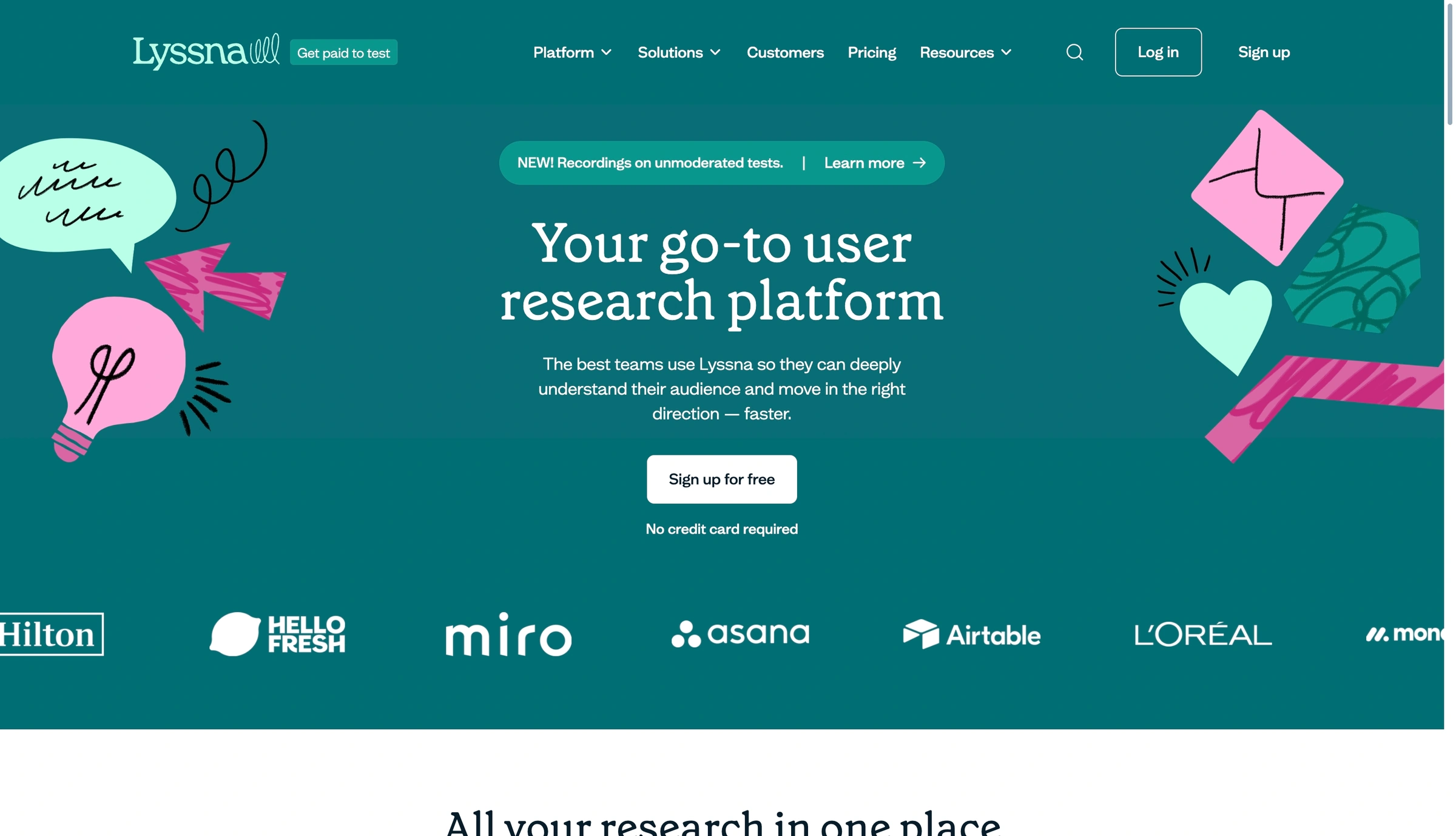 User Research & Usability Testing Platform