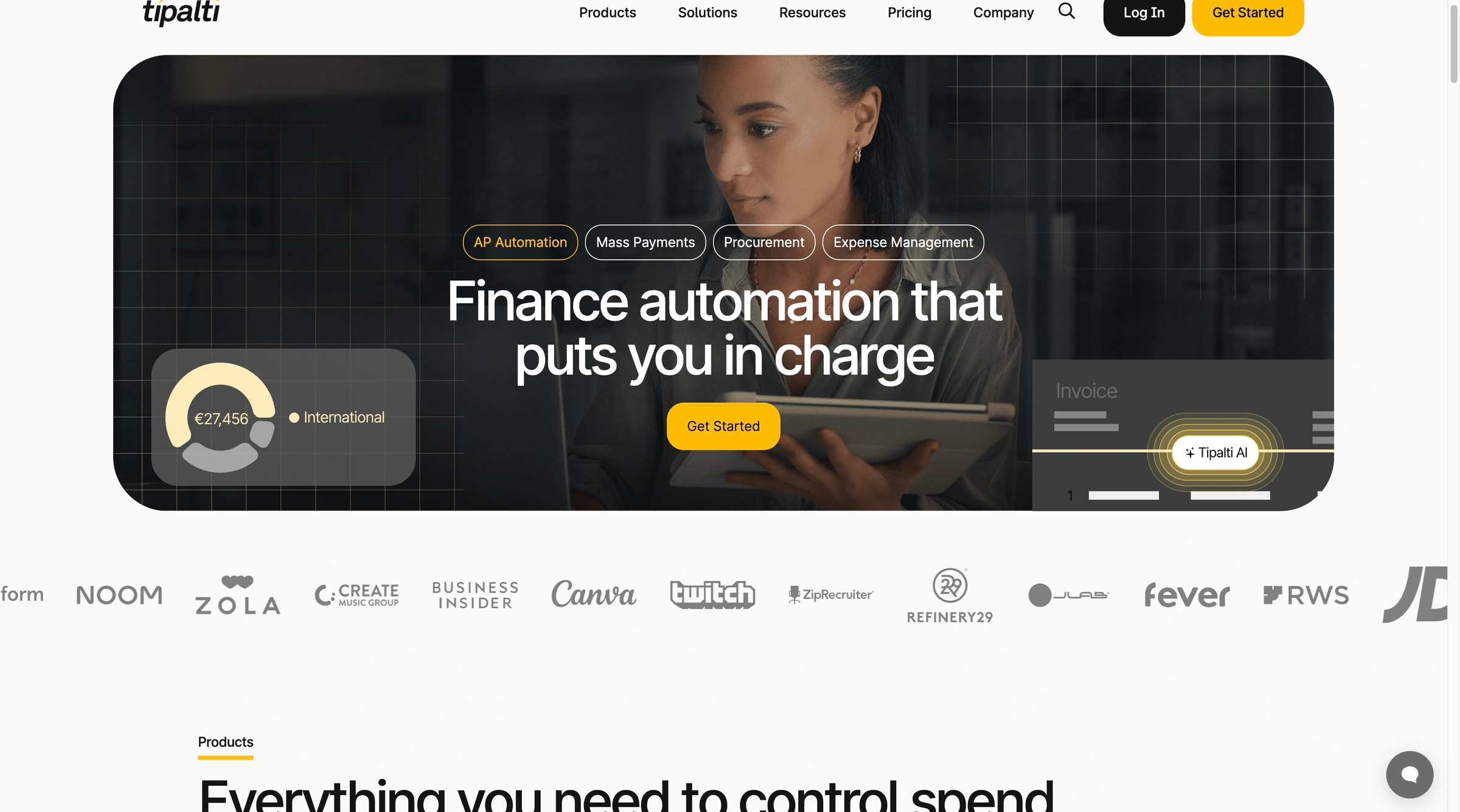 Tipalti | Finance Automation that puts you in charge