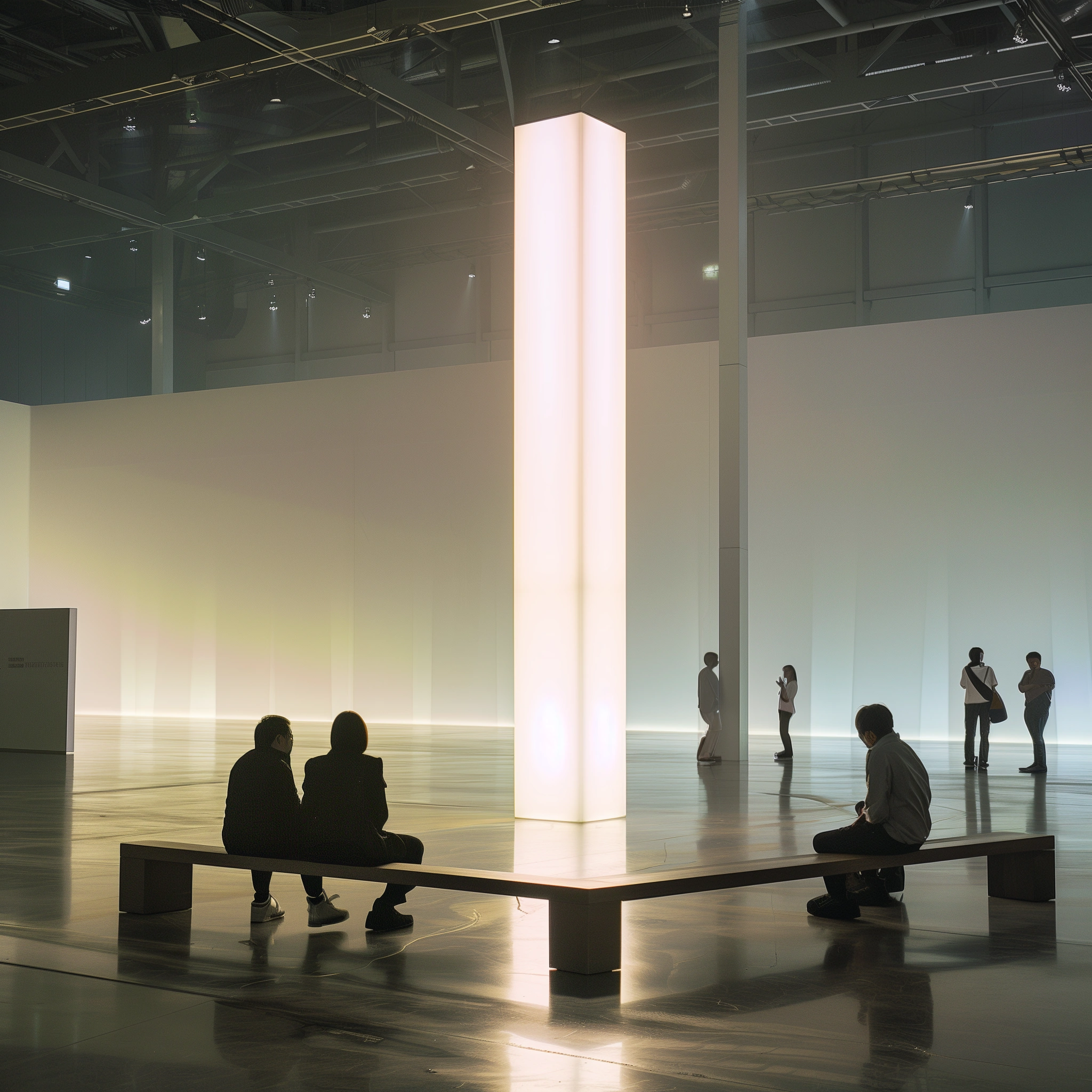 juanesterestre_A_morning_scene_of_a_light_totem_in_an_exhibitio_839bf141-1ada-4ab8-a0b2-e7f75a1f027a