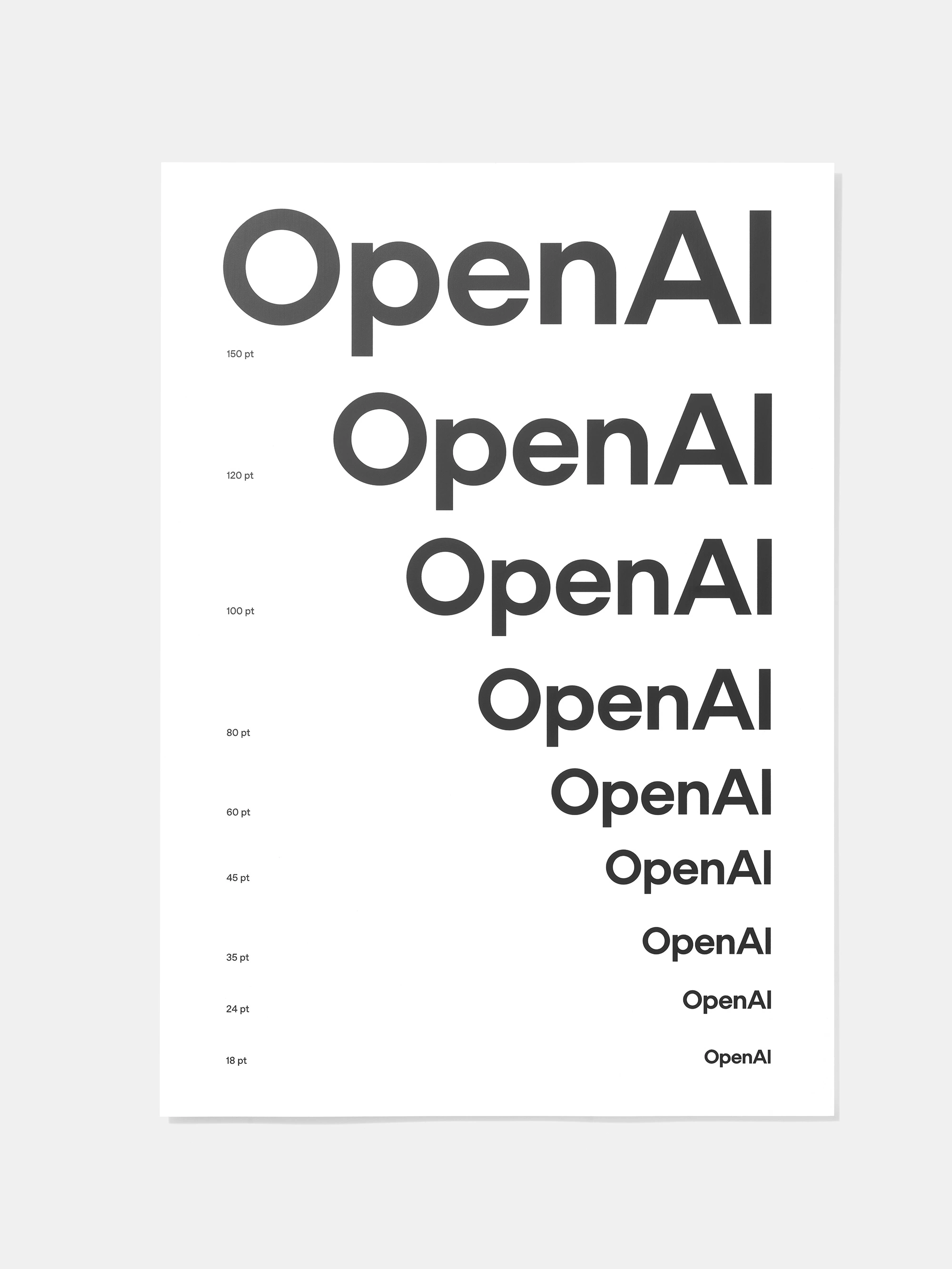 New Logo and Identity for OpenAI done In-house