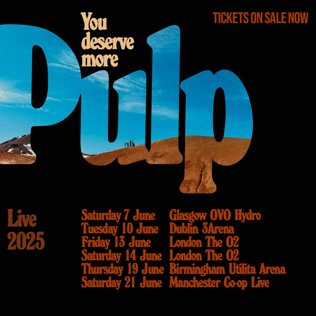 Photo by Pulp on February 21, 2025. May be an image of poster and text that says "You TICKETSONSALENOW ON TICKETS Dilo more deserve Sa Saturday 7 June Glasgow OVO Hydro Tuesday 10 June Dublin 3Arena Friday 13 June London The 02 Saturday 14 June London The 02 Thursday 19 June Birmingham Utilita Arena Saturday 21 June Manchester Coo Live".