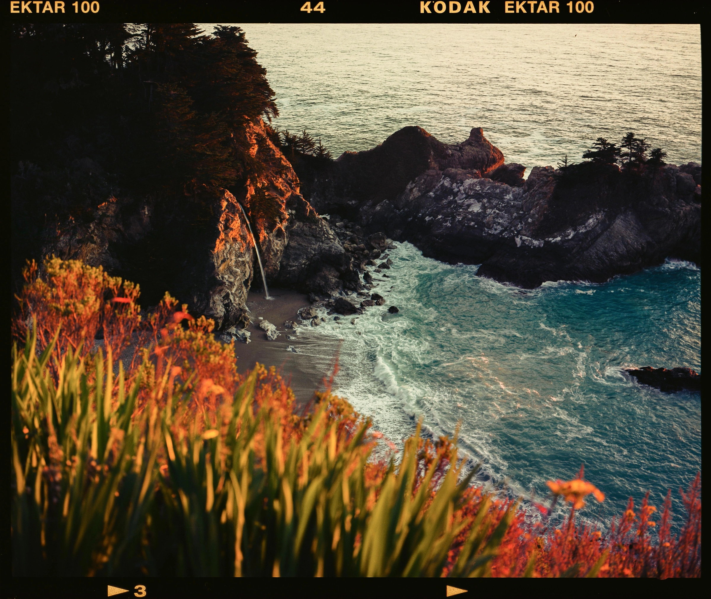 r/analog - California Coast · Mamiya 7ii 80MM · Kodak Ektar 100