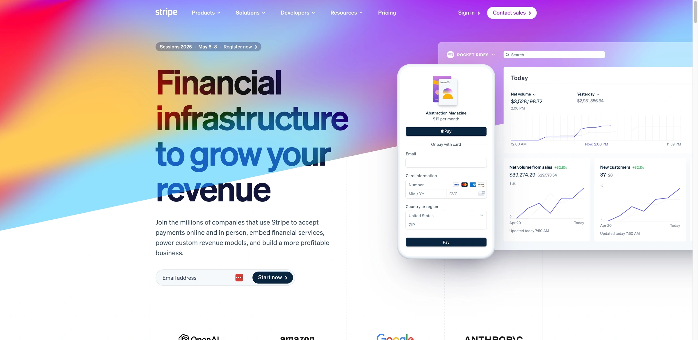 Stripe | Financial Infrastructure to Grow Your Revenue